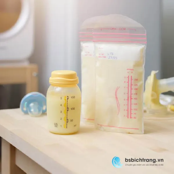Hướng dẫn cách bảo quản sữa Mẹ đúng cách