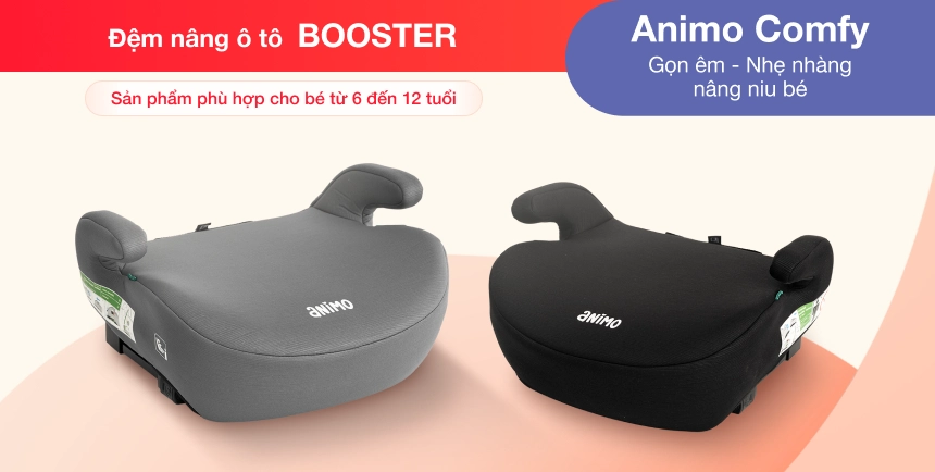 Ghế ngồi ô tô Animo Comfy Isofix (125-150cm, i-size, K11, Steel Gray, Booster) Ghế ngồi ô tô Animo Comfy Isofix (125-150cm, i-size, K11, Steel Gray, Booster)