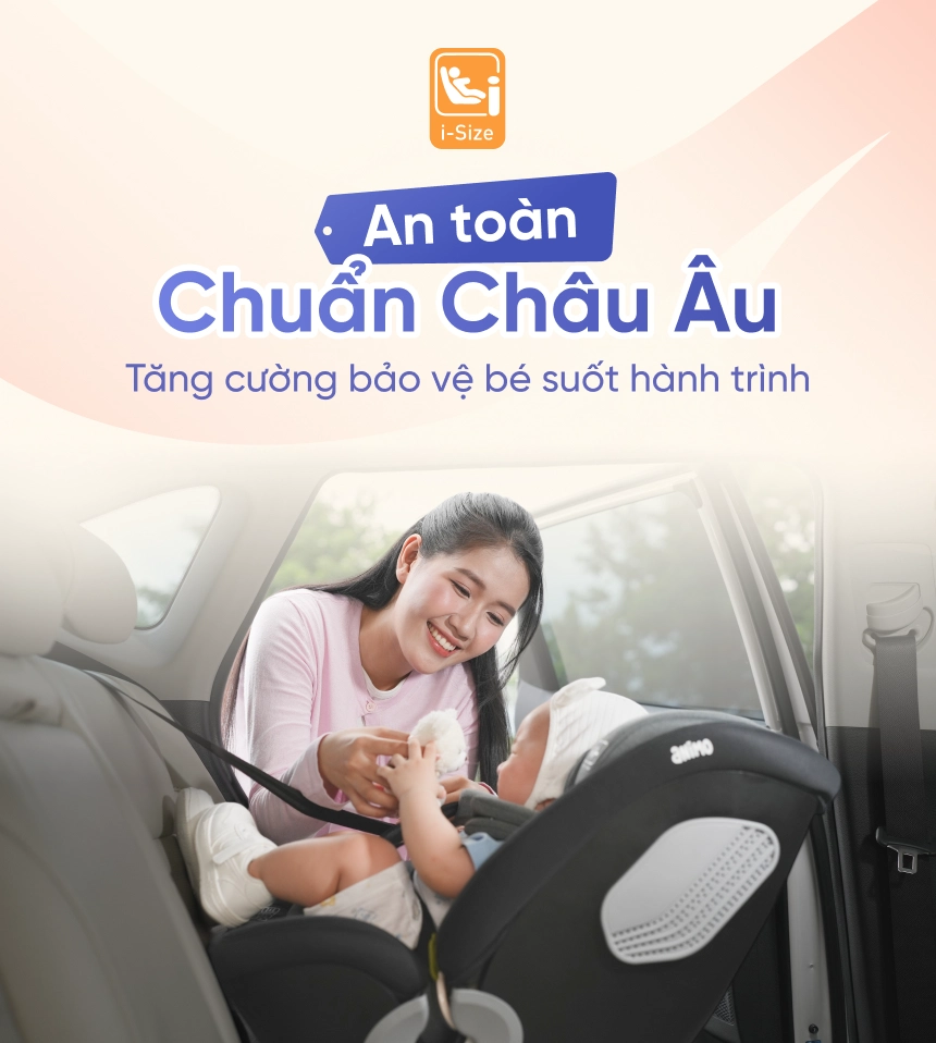 Ghế ngồi ô tô Animo OneFit Pro Isofix 360 (40-150cm, i-size, HB338, Misty) Ghế ngồi ô tô Animo OneFit Pro Isofix 360 (40-150cm, i-size, HB338, Misty)