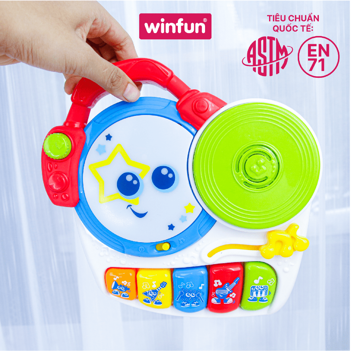 Bàn nhạc DJ cho bé Winfun 1801-NL – Khám phá tài năng âm nhạc Bàn nhạc DJ cho bé Winfun 1801-NL – Khám phá tài năng âm nhạc