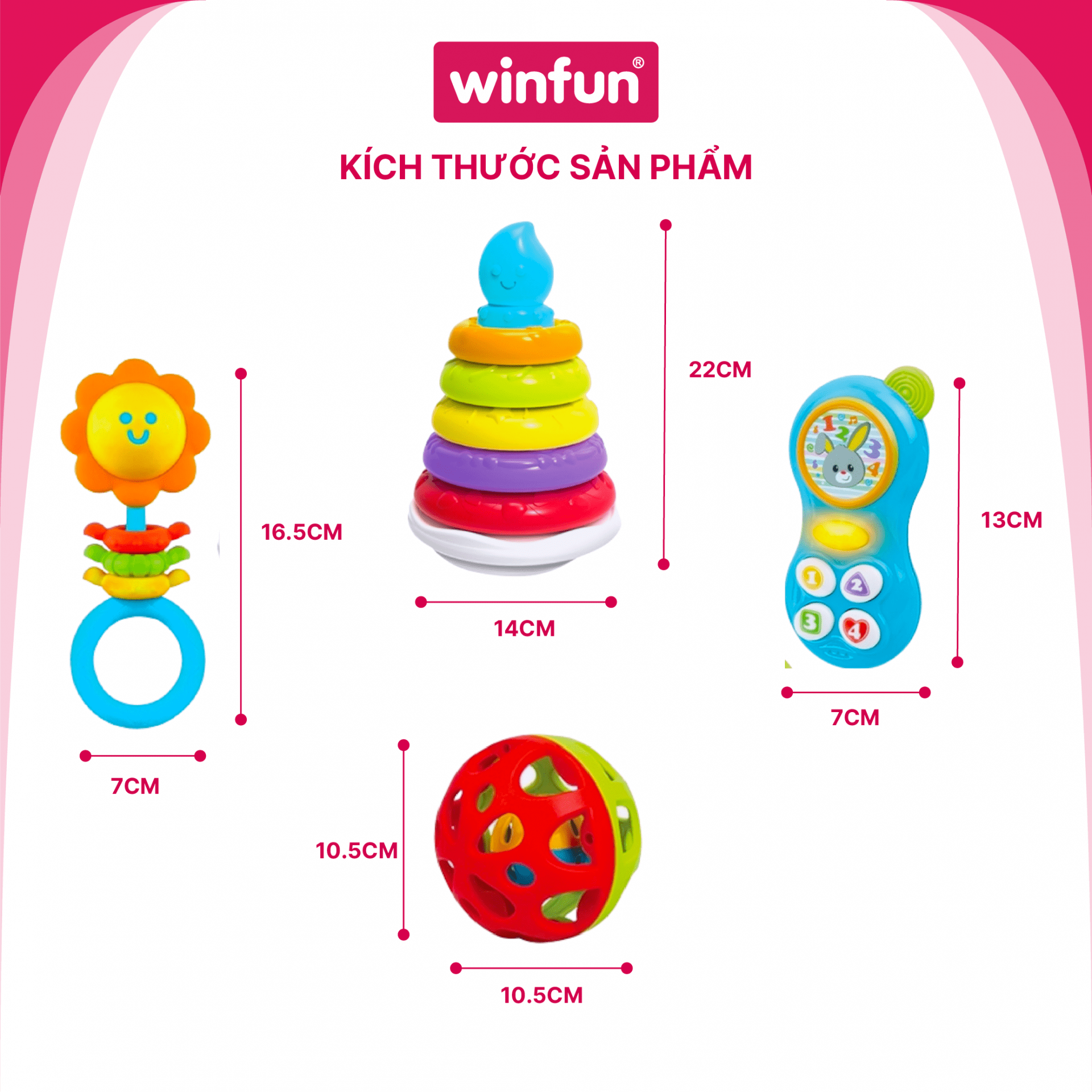 Set quà tặng đồ chơi sơ sinh Winfun 3035-NL – Bộ 4 món đa năng, vừa chơi vừa phát triển kỹ năng Set quà tặng đồ chơi sơ sinh Winfun 3035-NL – Bộ 4 món đa năng, vừa chơi vừa phát triển kỹ năng
