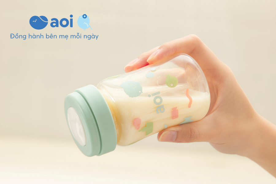 Bình Sữa Aoi Moon 80ml– PPSU Cổ Rộng, Chống Sặc, An Toàn Cho Bé