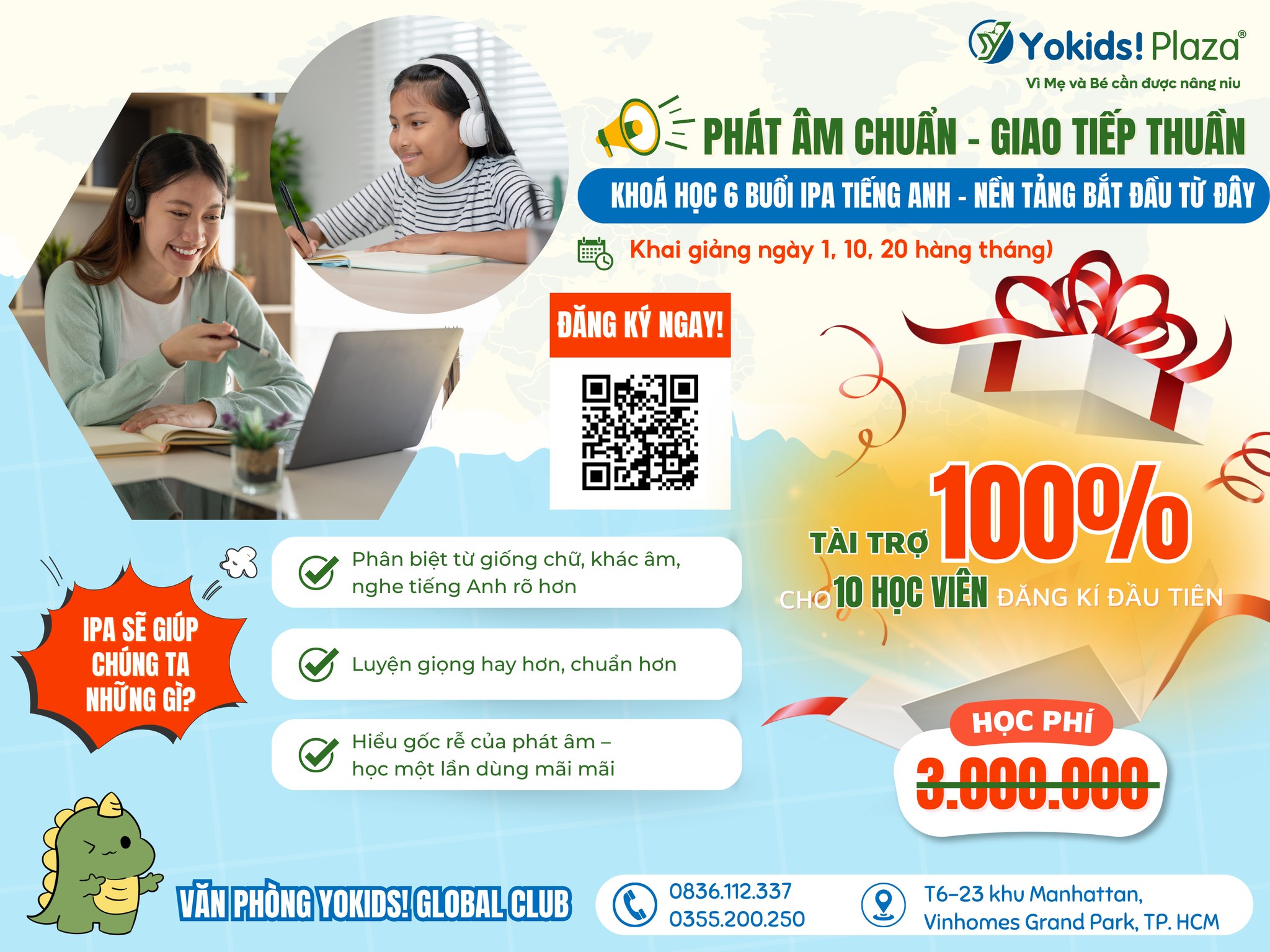 Lớp phát âm IPA miễn phí