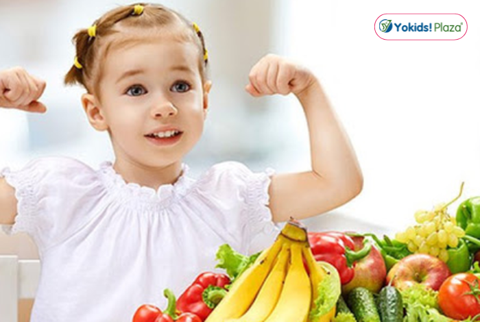 Tăng đề kháng cho bé thông qua chế độ dinh dưỡng