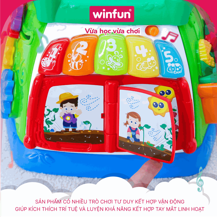 Hòn đảo lập phương phát nhạc Winfun 0631-NL