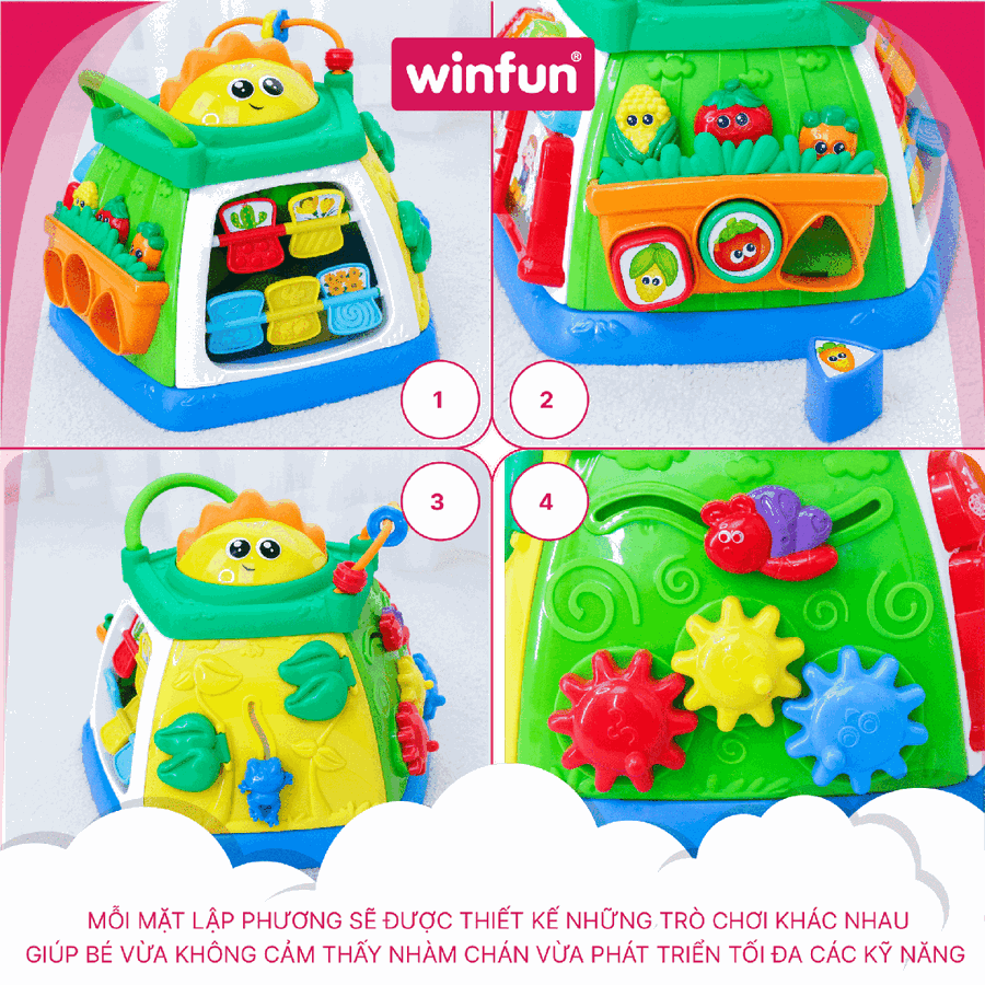 Hòn đảo lập phương phát nhạc Winfun 0631-NL
