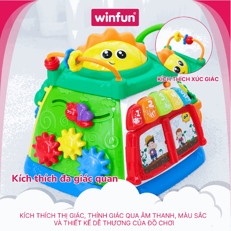 Hòn đảo lập phương phát nhạc Winfun 0631-NL