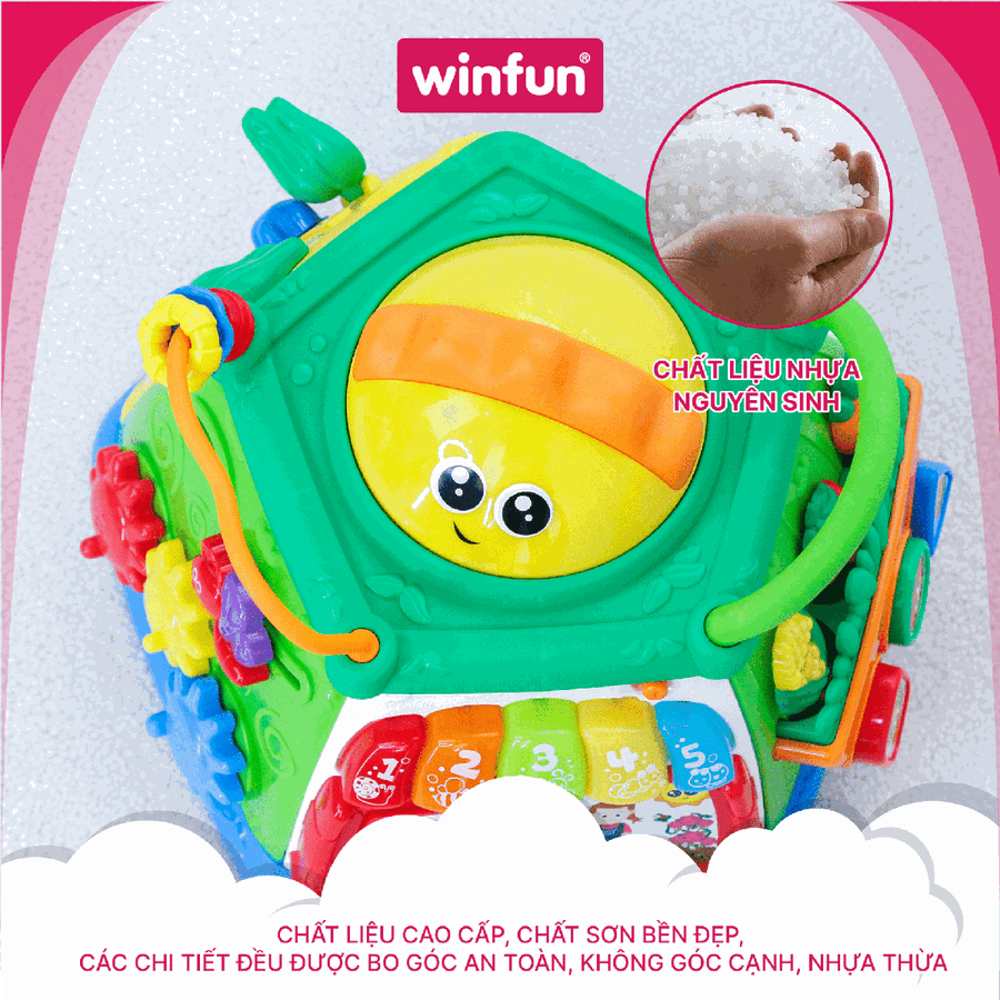 Hòn đảo lập phương phát nhạc Winfun 0631-NL