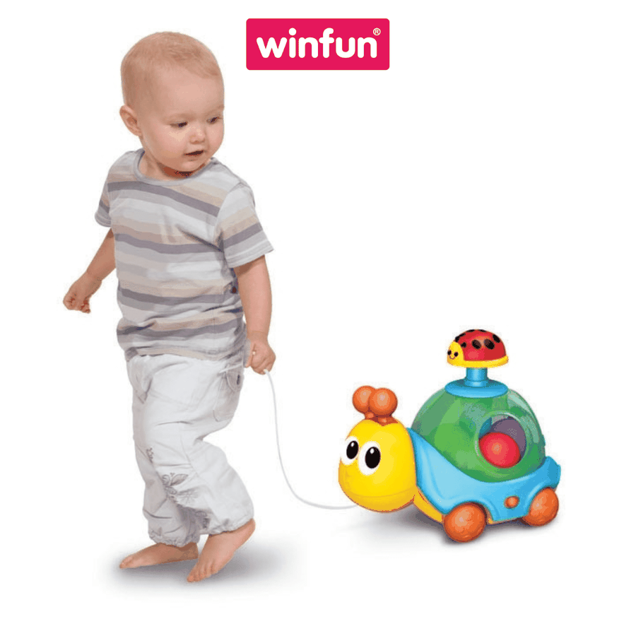 Đồ chơi ốc sên kéo dây phát nhạc Winfun 0674-NL