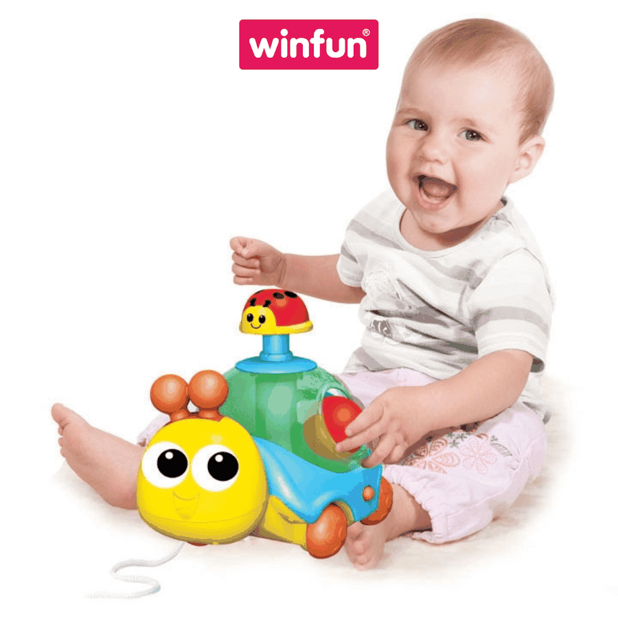 Đồ chơi ốc sên kéo dây phát nhạc Winfun 0674-NL