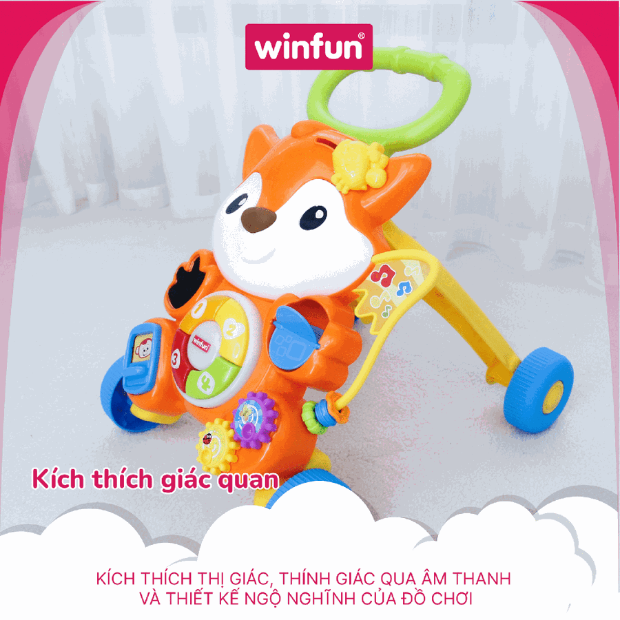 Xe tập đi kèm bàn nhạc Winfun 0878