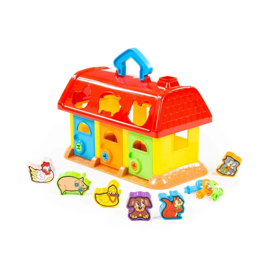 POLESIE - Bộ Đồ Chơi Thả Hình Khối Ngôi Nhà Thú Cưng