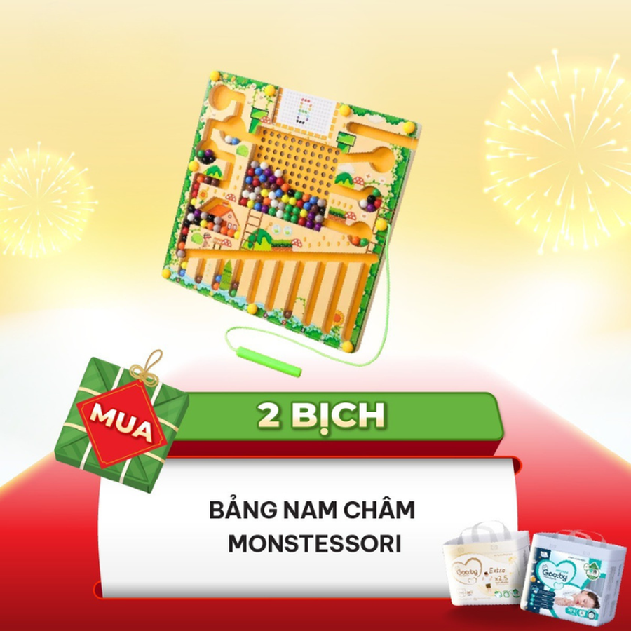 Bảng nam châm Montessori