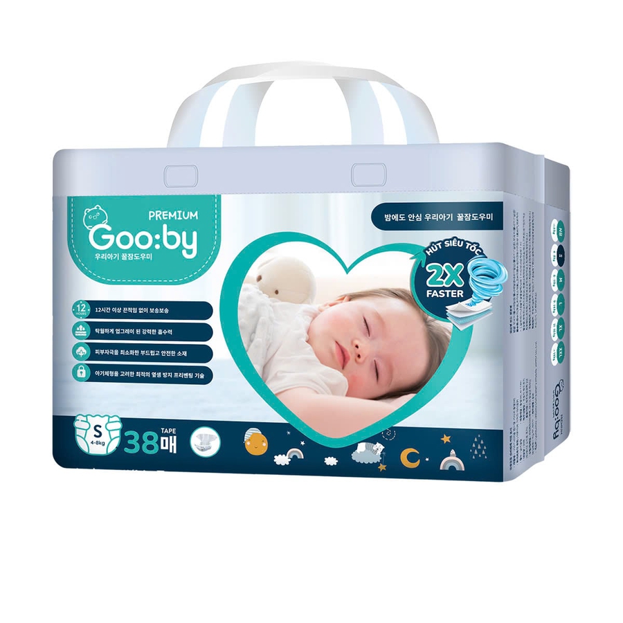 Combo 6 - 10 bỉm Gooby Premium