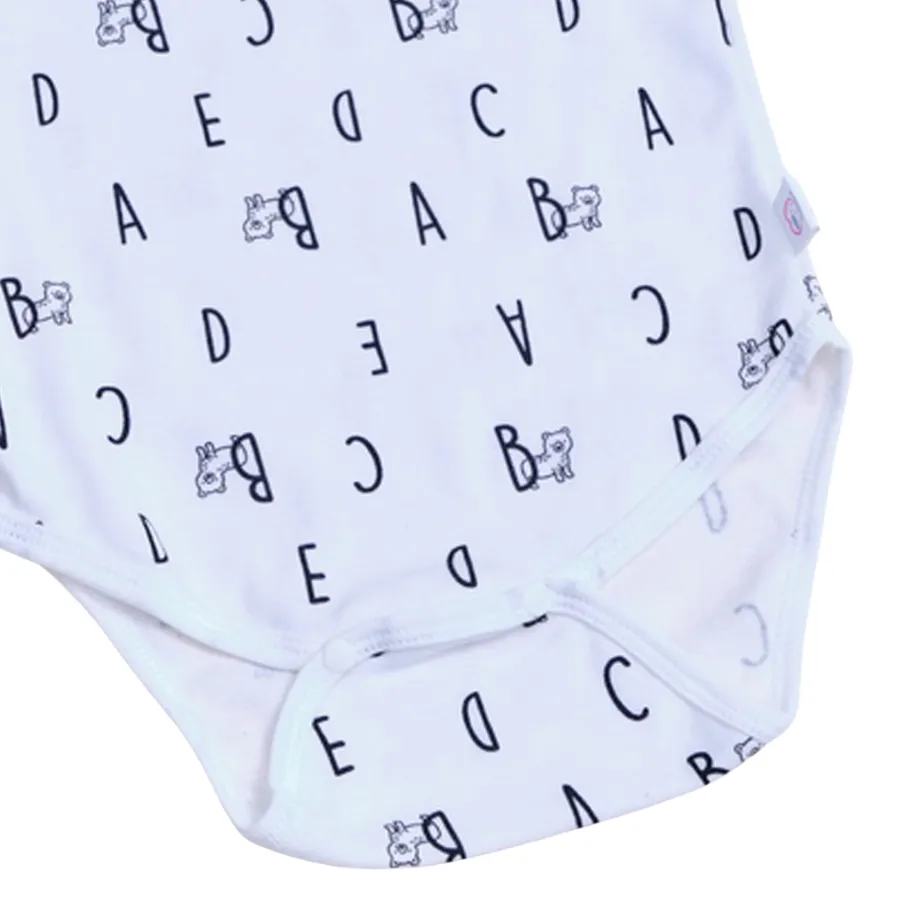 Áo Bodysuit ABC Cho Trẻ Sơ Sinh