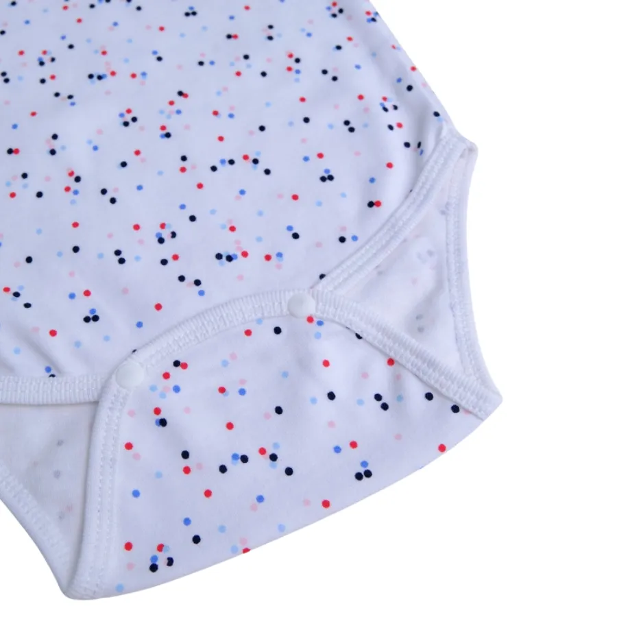 Áo Bodysuit Chấm Bi Cho Trẻ Sơ Sinh