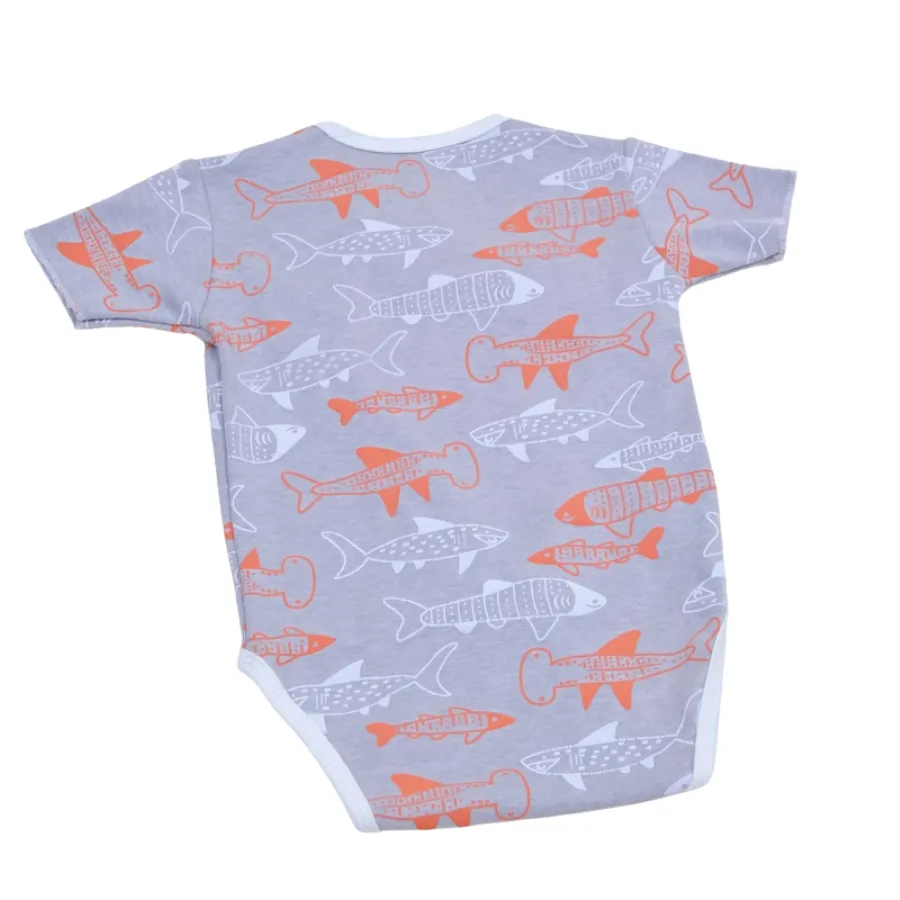 Áo Bodysuit con cá Cho Trẻ Sơ Sinh