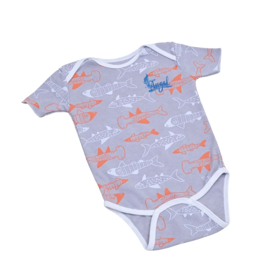 Áo Bodysuit con cá Cho Trẻ Sơ Sinh