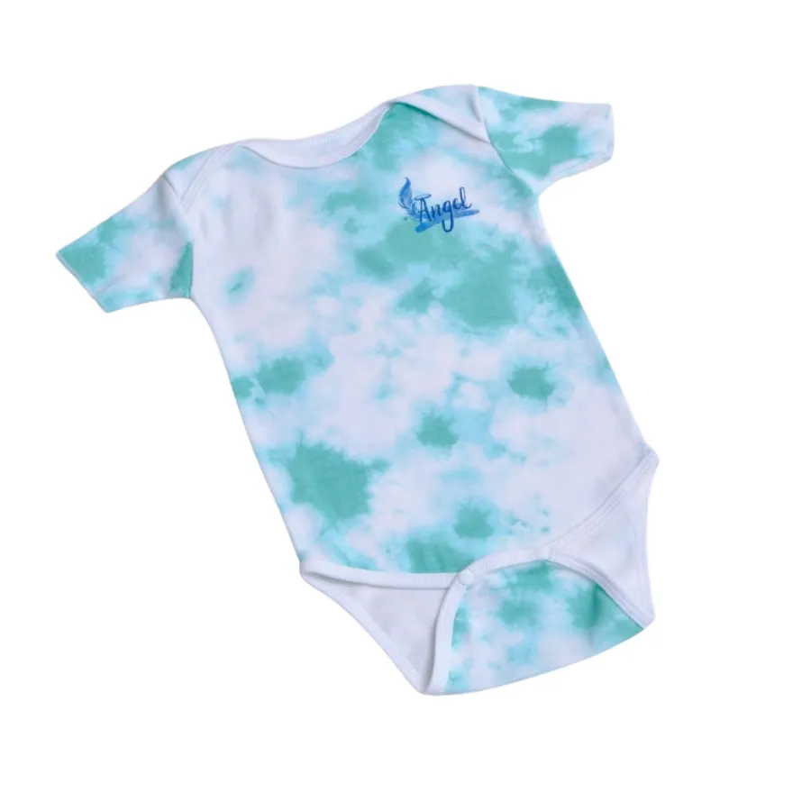 Áo Bodysuit Loang Xanh Cho Trẻ Sơ Sinh