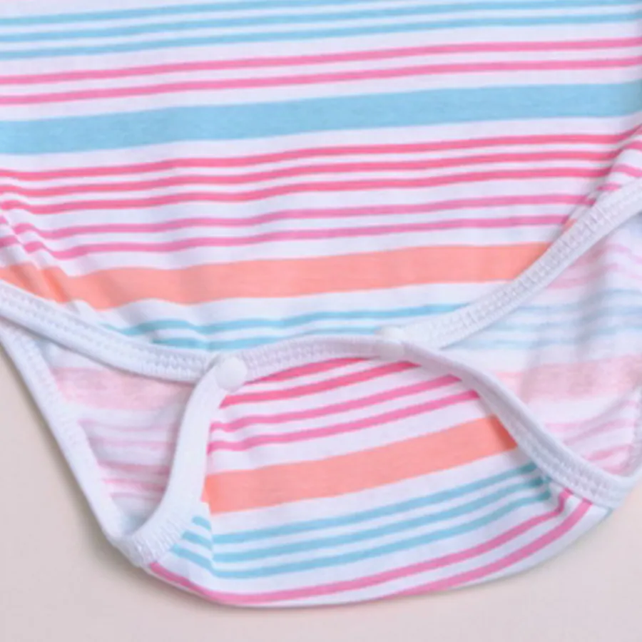 Áo Bodysuit Sọc Màu Cho Trẻ Sơ Sinh