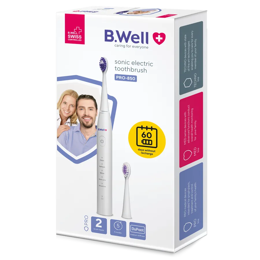 Bàn Chải Điện B.Well Swiss PRO-850