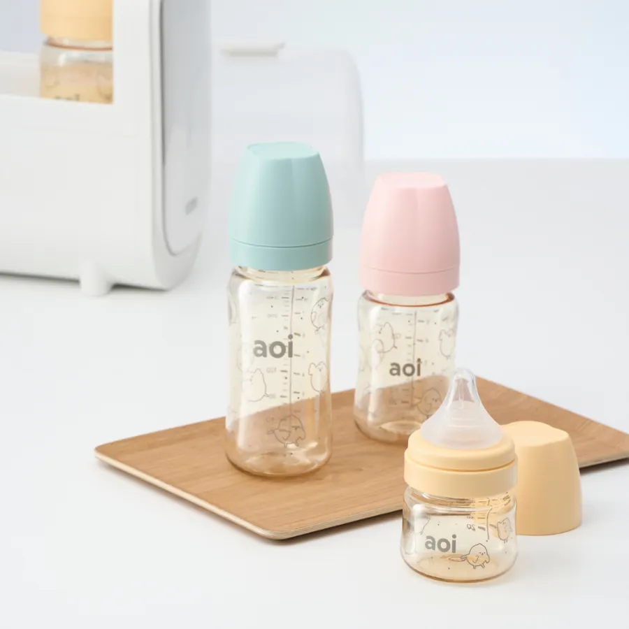 Bình sữa Aoi Flora 180ml (Đơn sắc)