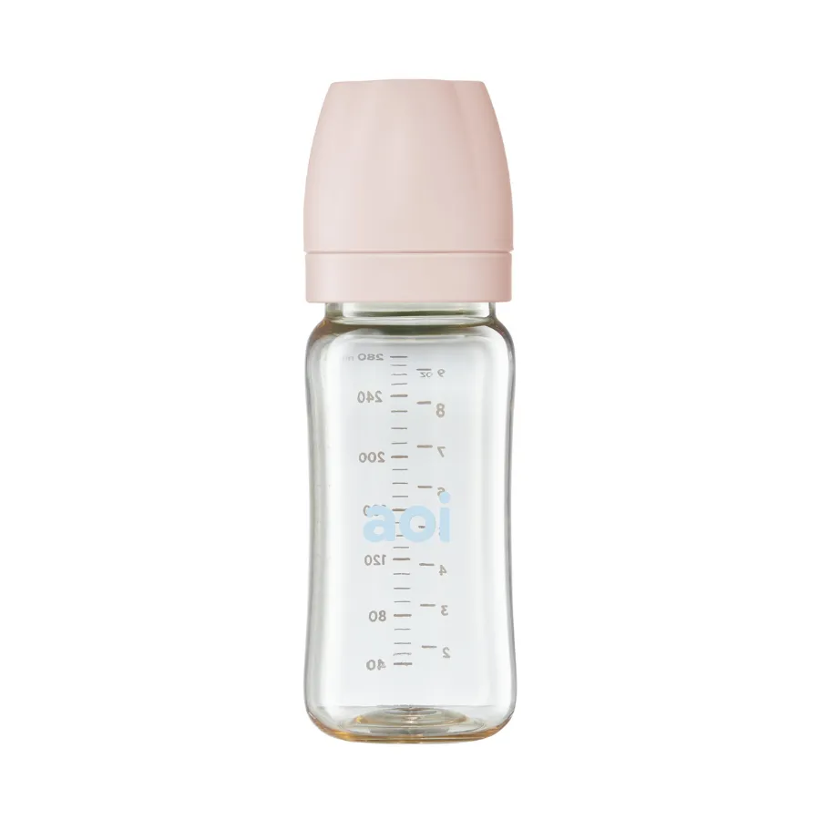 Bình sữa Aoi Flora 280ml (Đơn sắc)