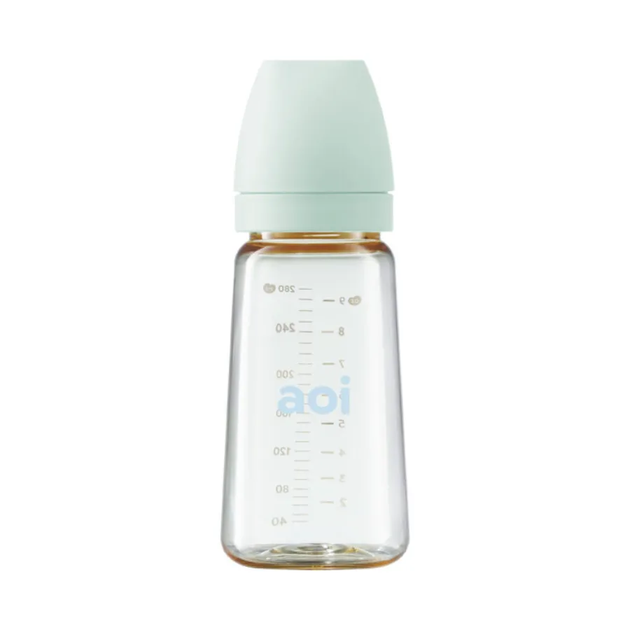 Bình sữa Aoi Moon 280ml đơn sắc
