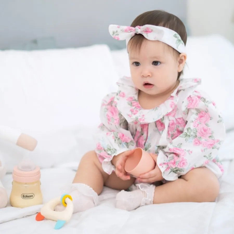 Bình sữa Edison PPSU 160ml Hồng