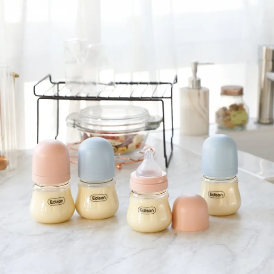 Bình sữa Edison PPSU 160ml Xanh