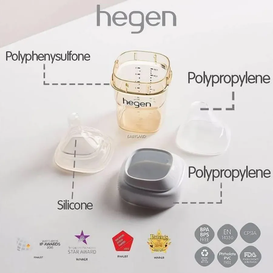 Bình sữa Hegen PPSU 150ml (1–3 tháng)