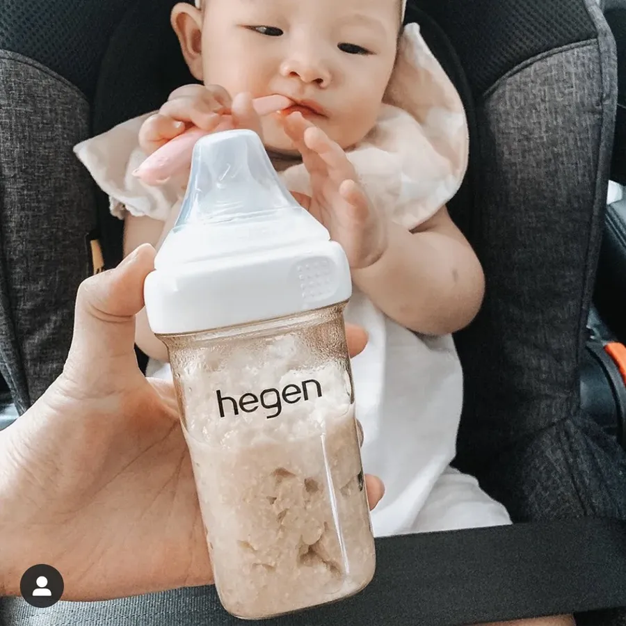 Bình sữa Hegen PPSU 240ml (3–6 tháng)