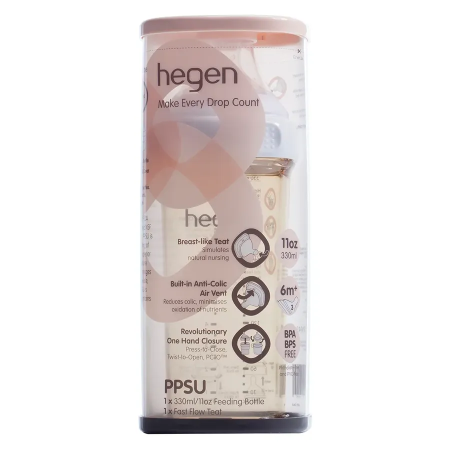 Bình sữa Hegen PPSU 330ml (6 tháng trở lên)