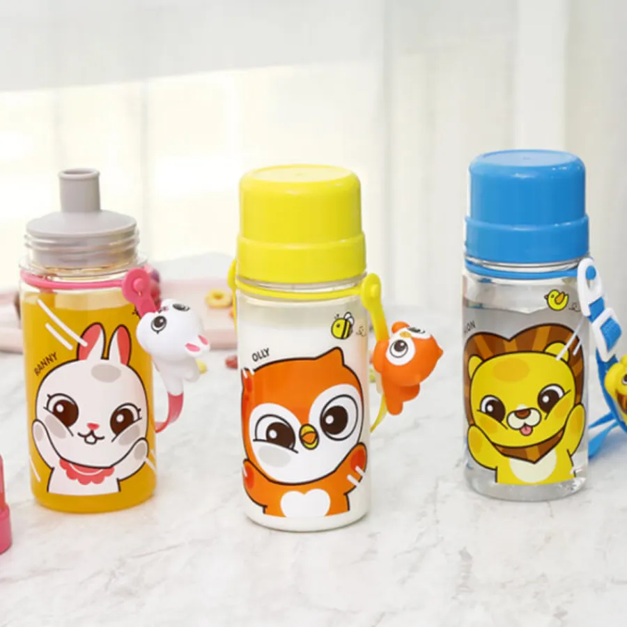 Bình tập uống Edison Tritan 350ml màu xanh