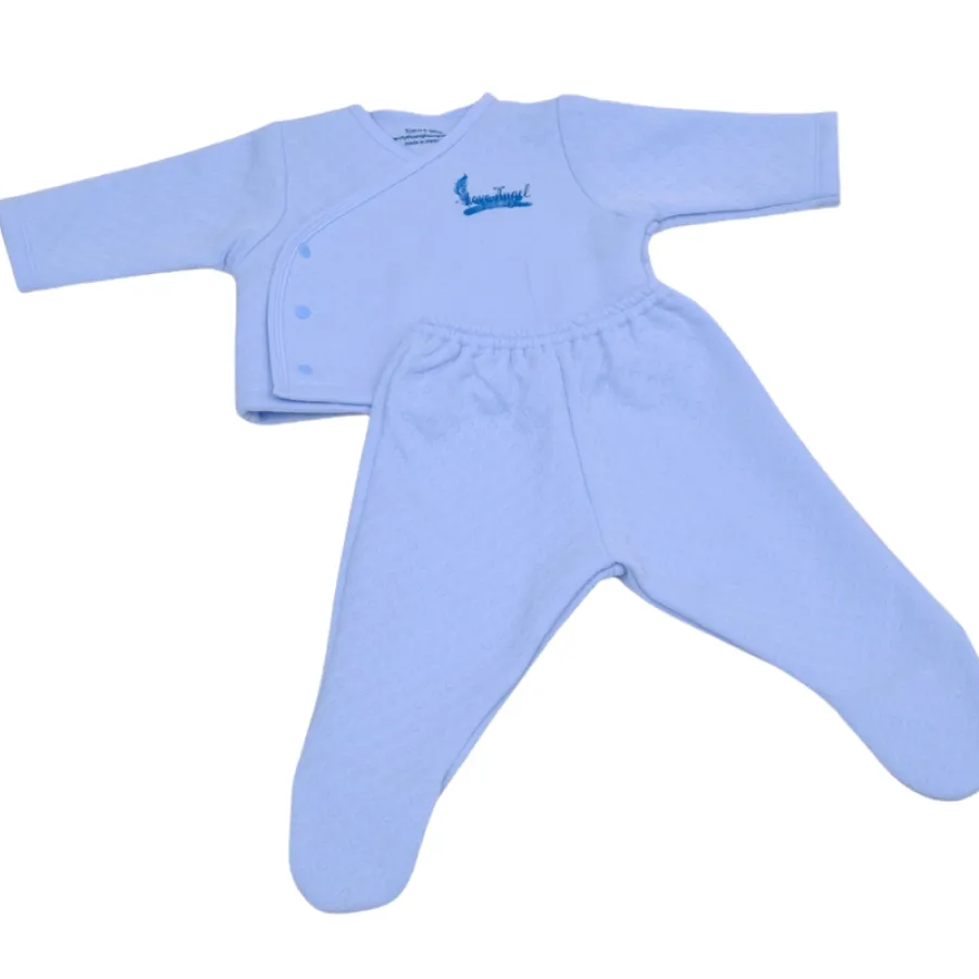 Bộ áo rời quần liền vớ xanh