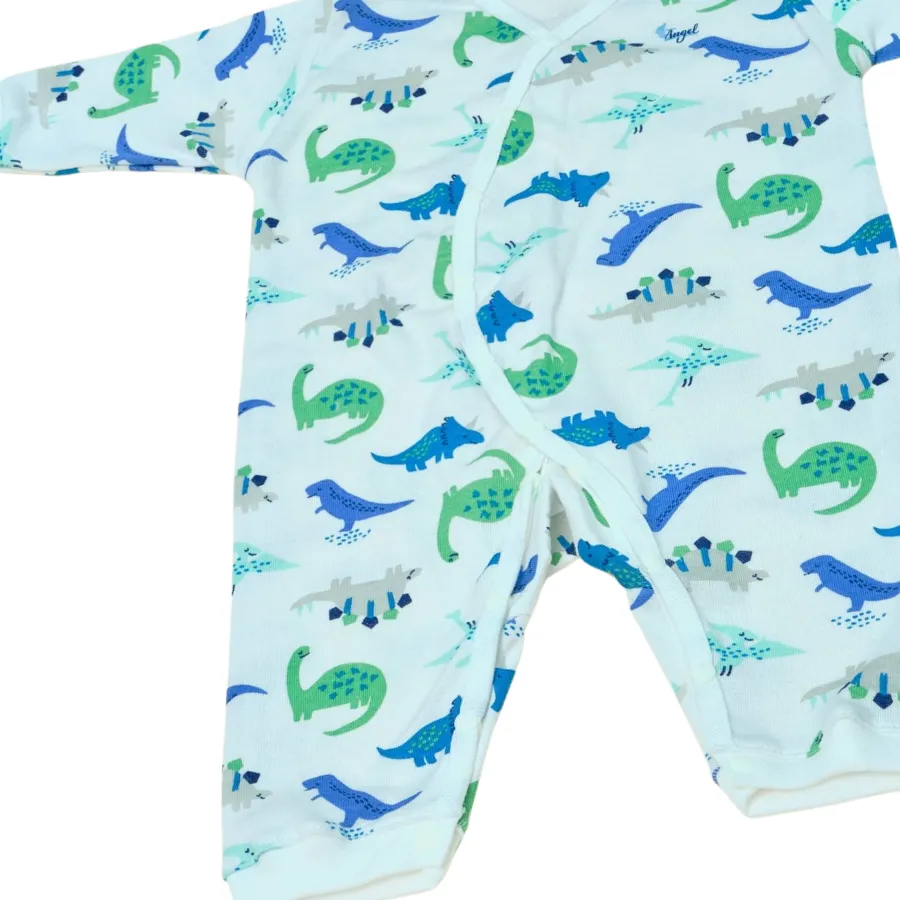 Bộ bodysuit 14 nút dài khủng long