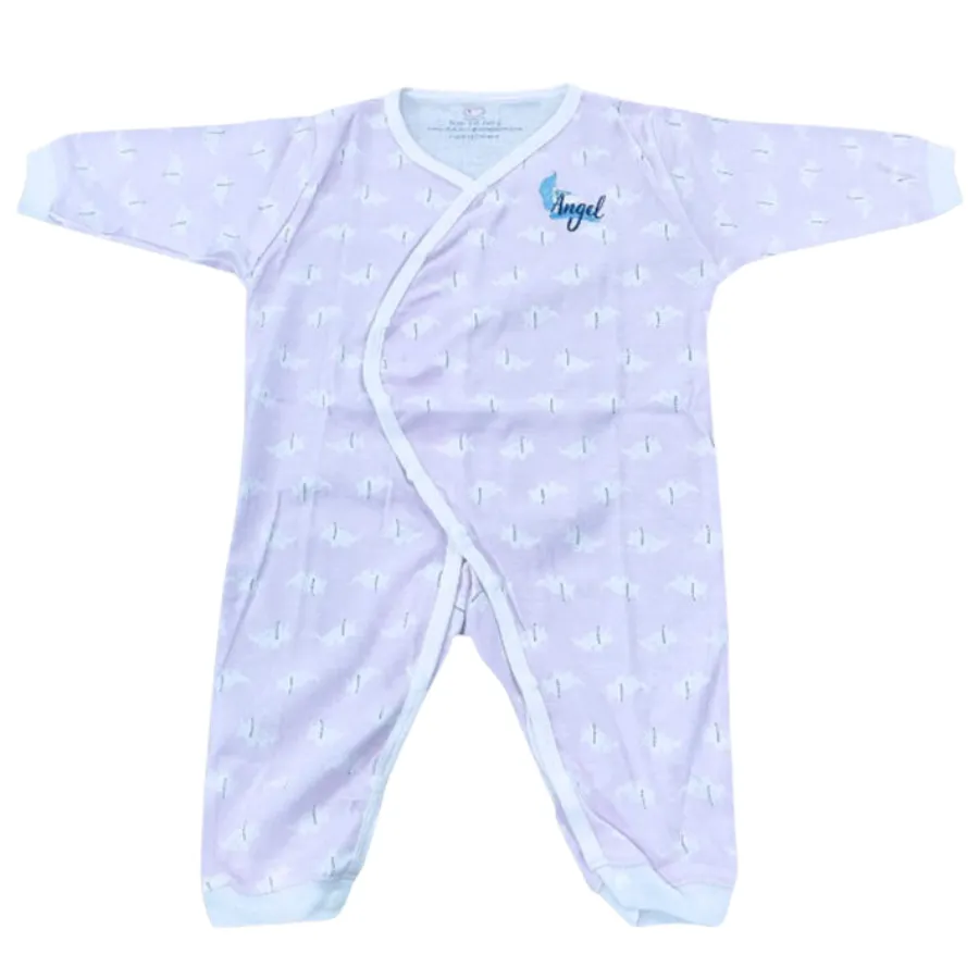 Bộ bodysuit 14 nút khủng long hồng