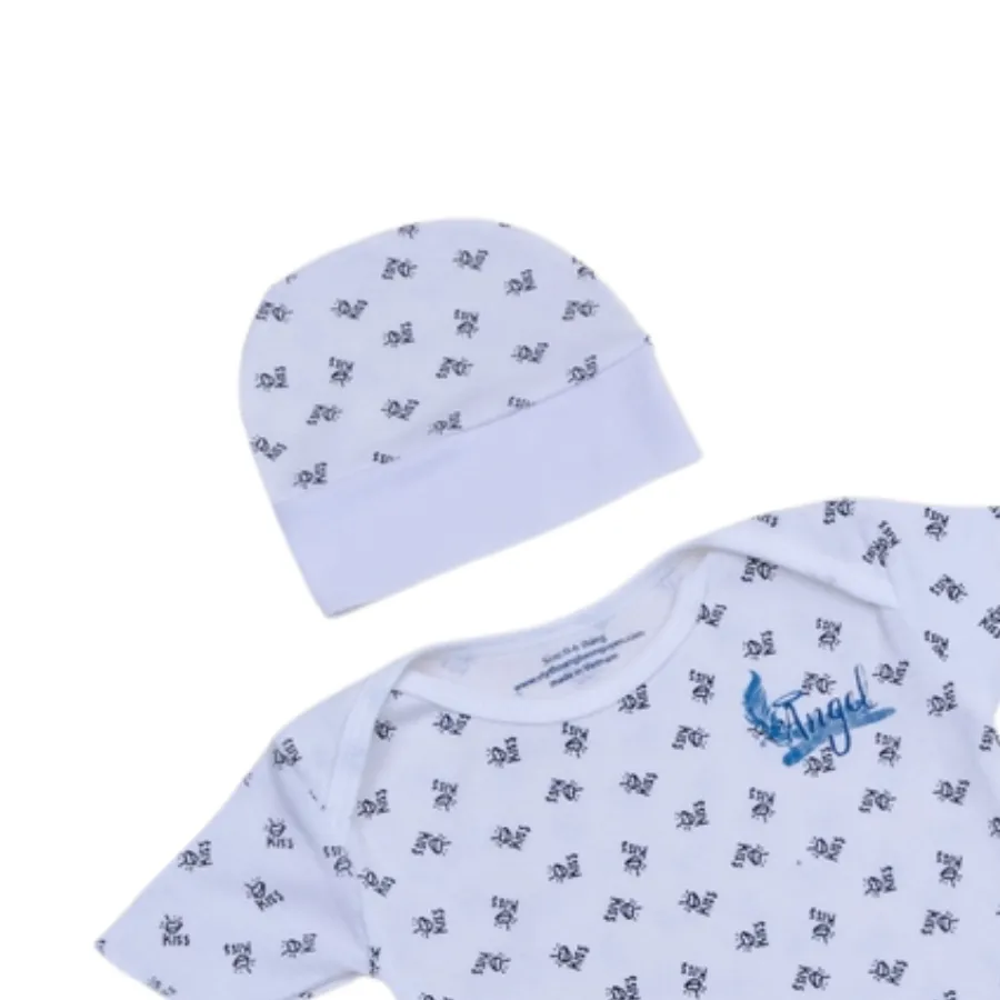 Bộ bodysuit chữ Kiss 