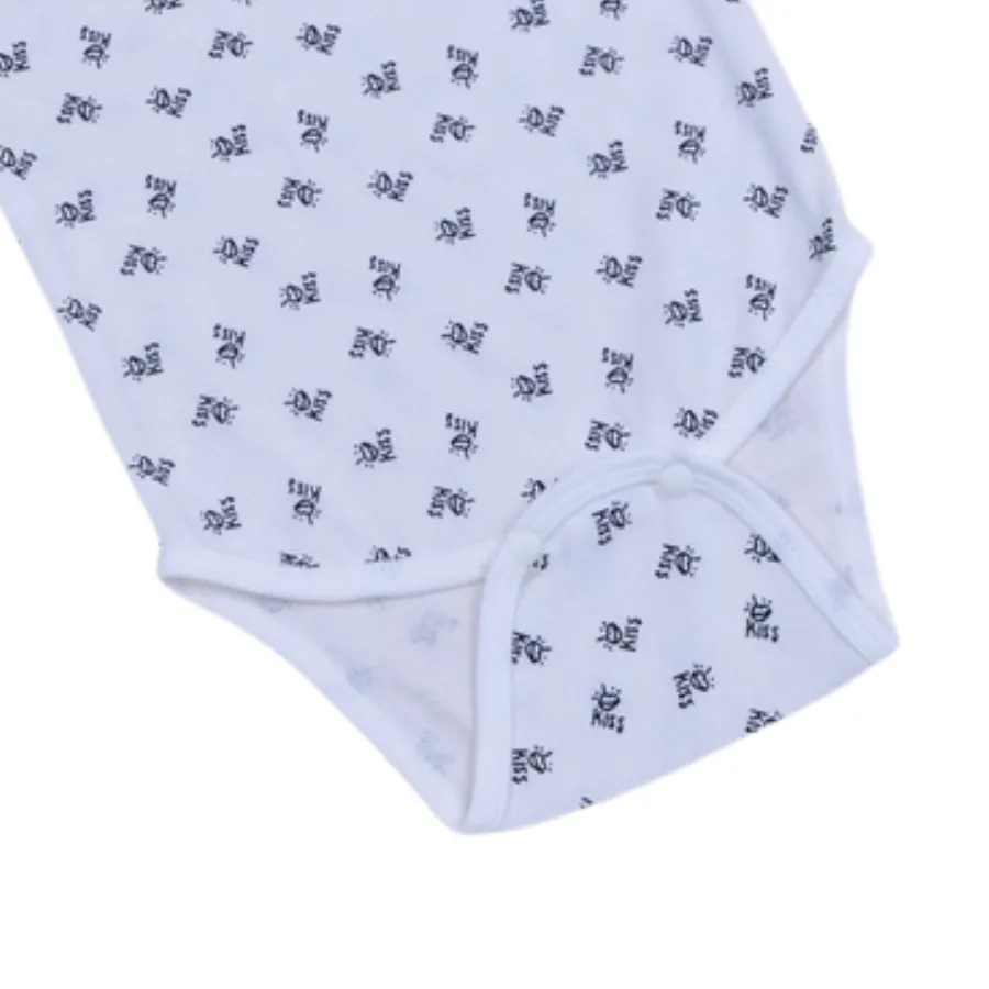 Bộ bodysuit chữ Kiss 