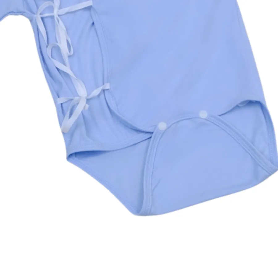 Bộ bodysuit dây xanh bamboo