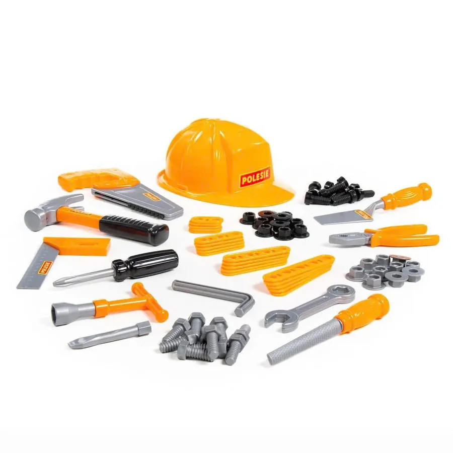 Bộ đồ chơi dụng cụ kỹ thuật 74 chi tiết POLESIE