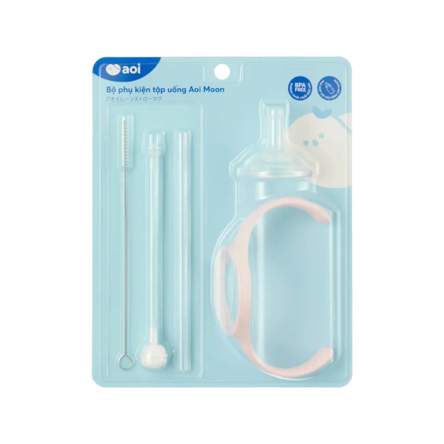 Bộ phụ kiện tập uống Aoi Moon