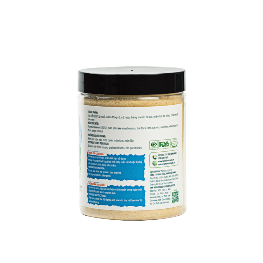 Bột nêm tảo biển 350g (hũ)