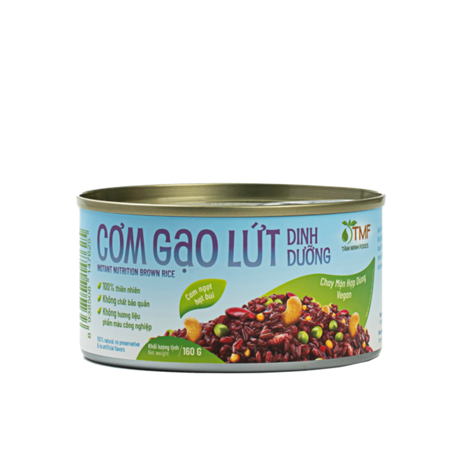 Cơm gạo lứt dinh dưỡng ăn liền 160g