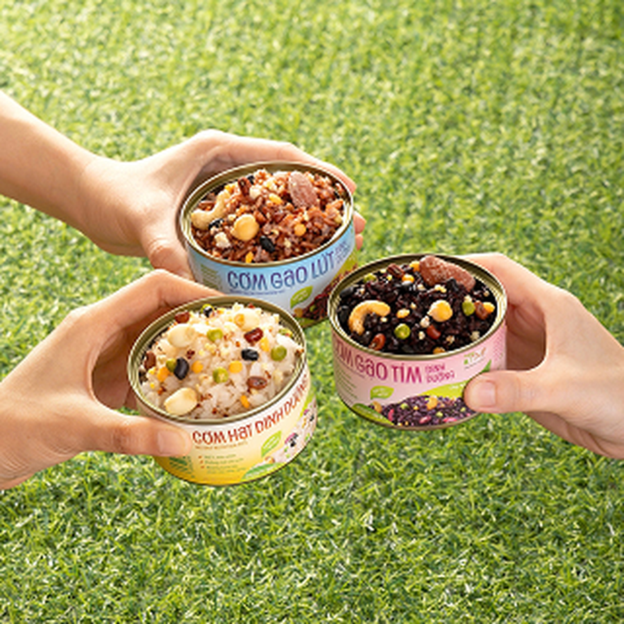 Cơm gạo tím dinh dưỡng ăn liền 160g