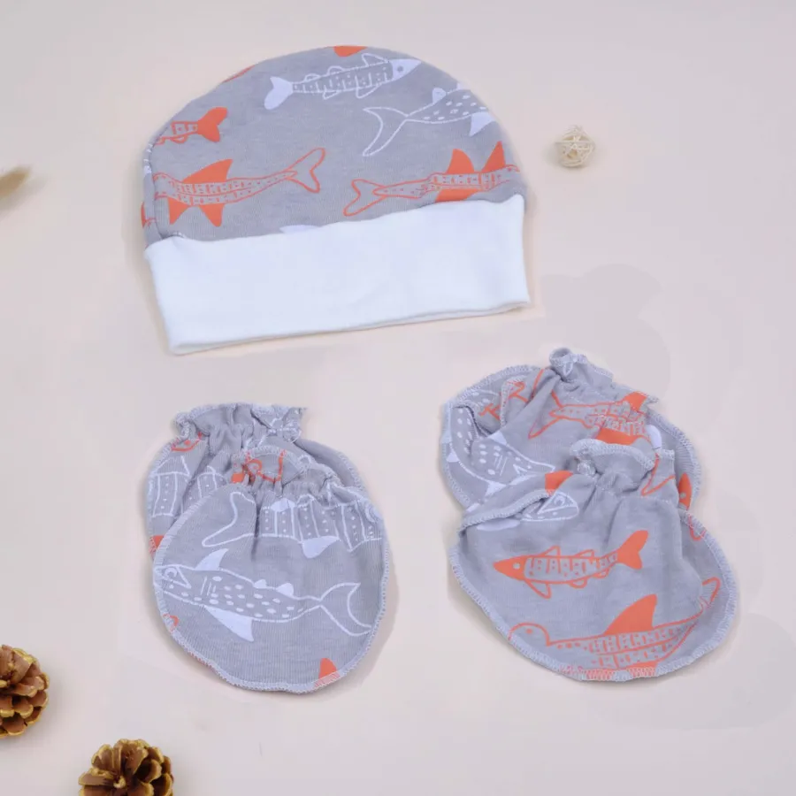 Combo quà tặng mừng đầy tháng hình con cá