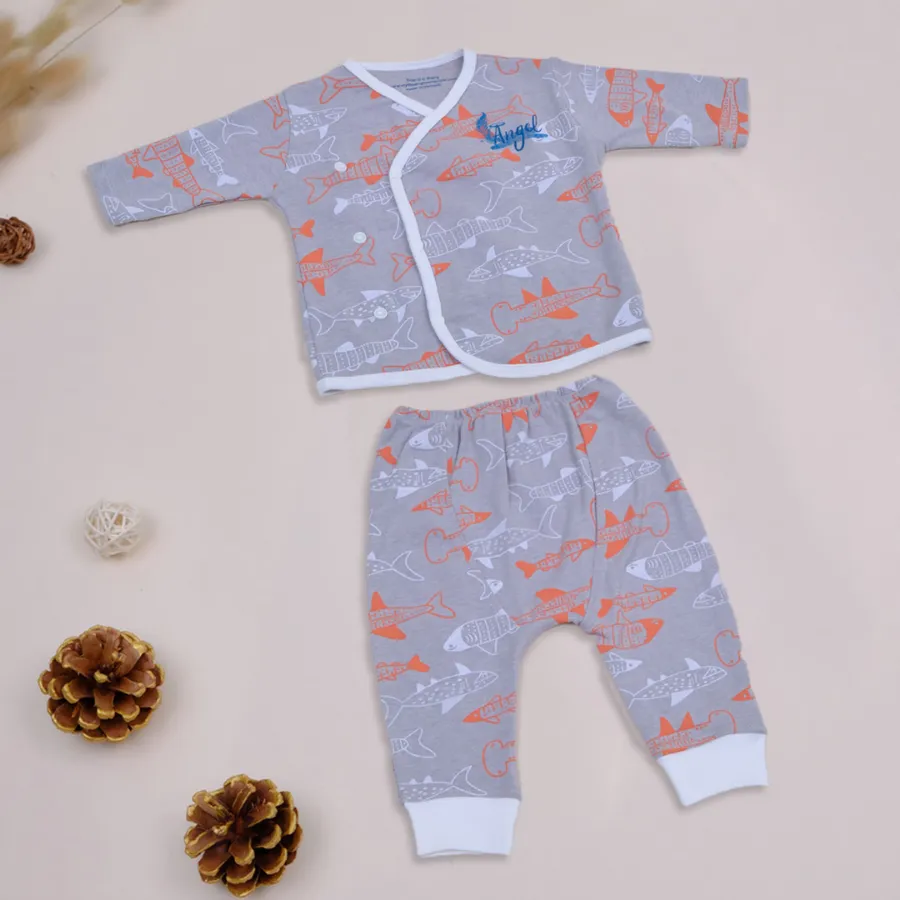 Combo quà tặng mừng đầy tháng hình con cá