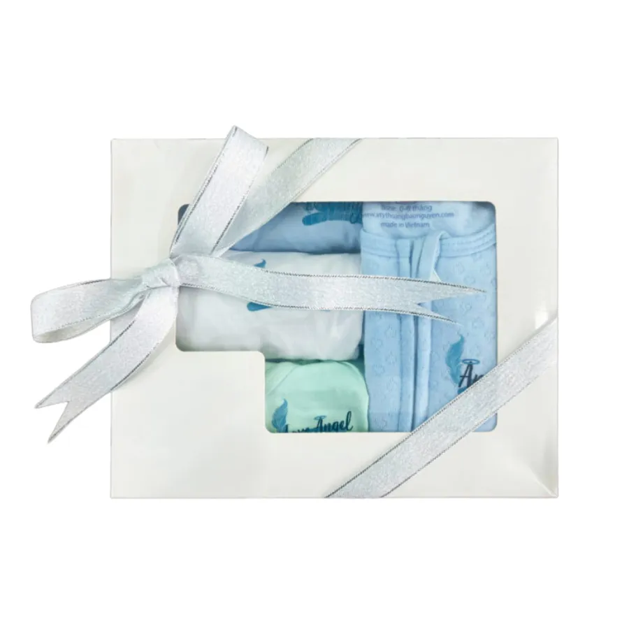 Combo quà tặng mừng đầy tháng mây mềm 0-6 tháng