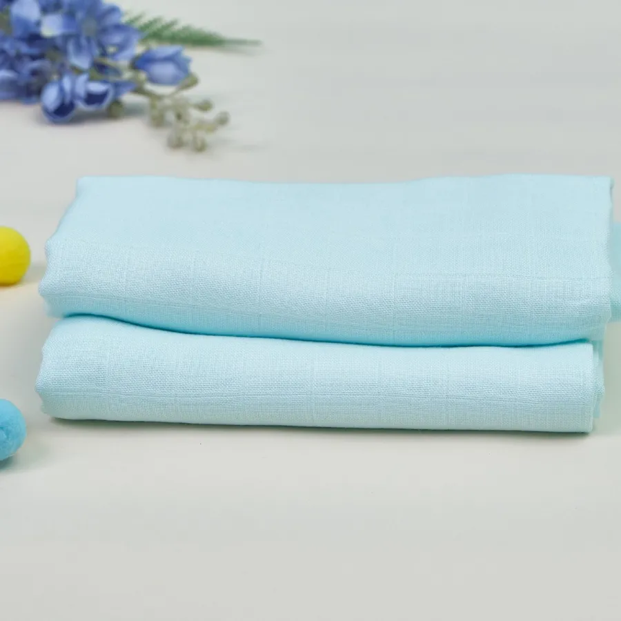 Combo quà tặng mừng đầy tháng mây mềm 0-6 tháng màu xanh lớn