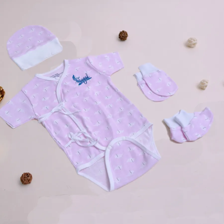 Combo quà tặng mừng đầy tháng hình tê giác hồng